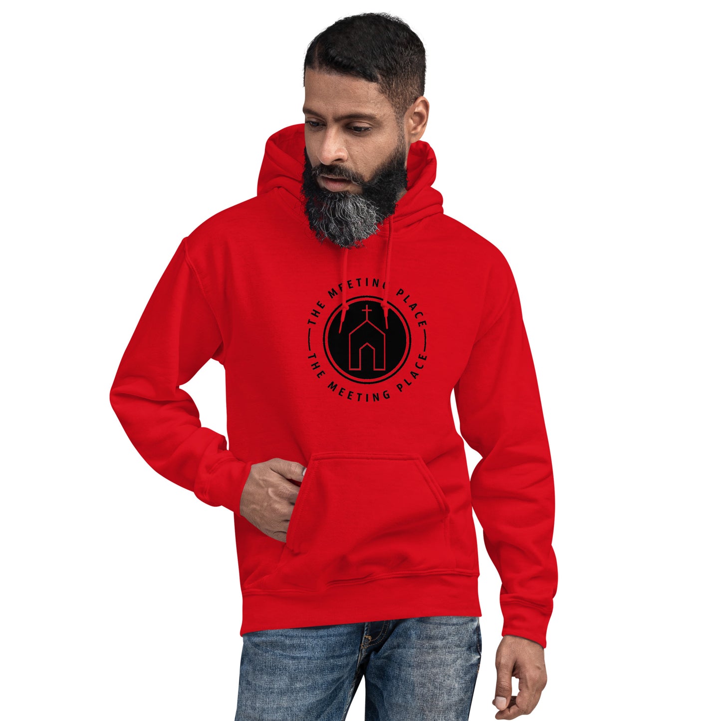 Red - The Meeting Place - Unisex Hoodie