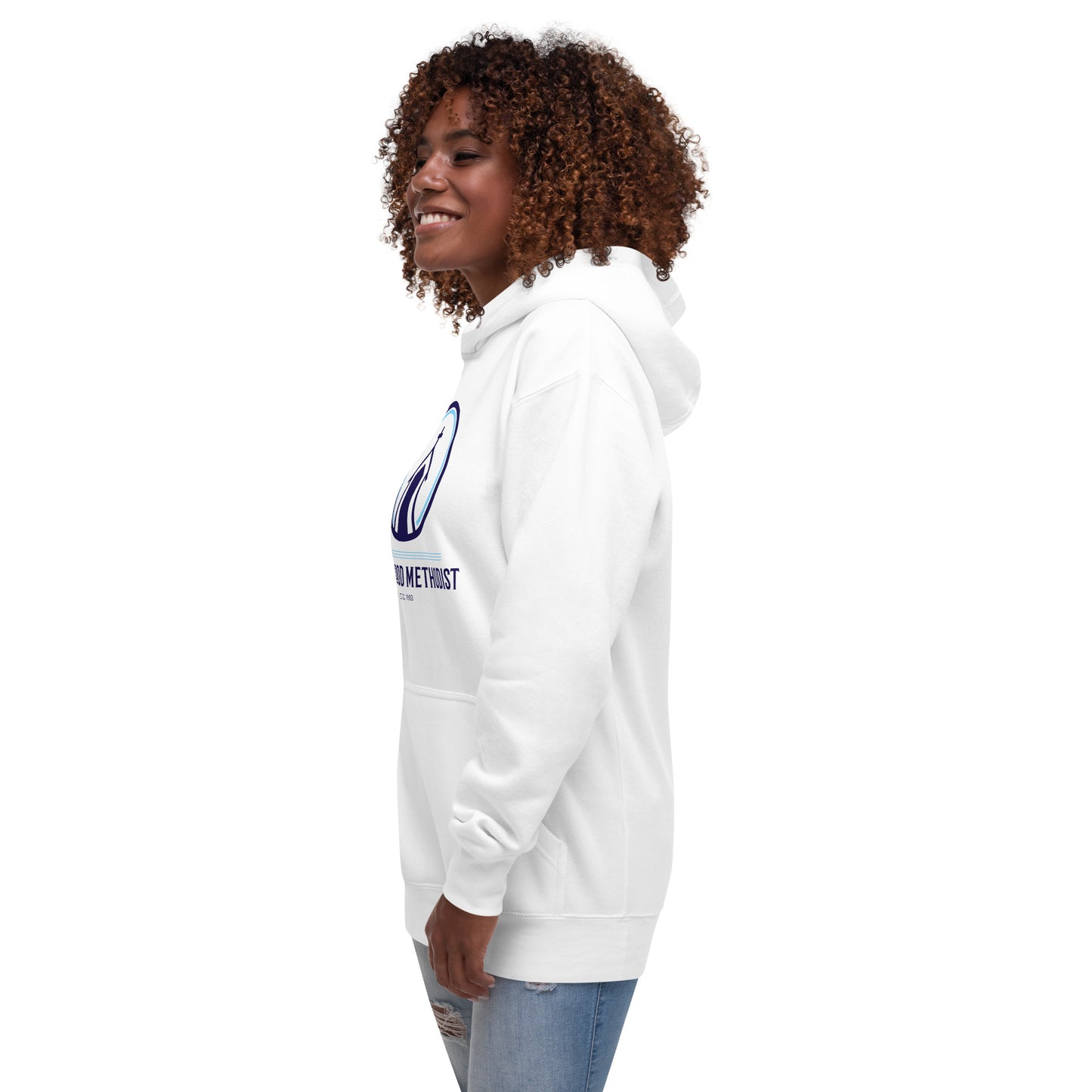 Maplewood Methodist White Unisex Hoodie