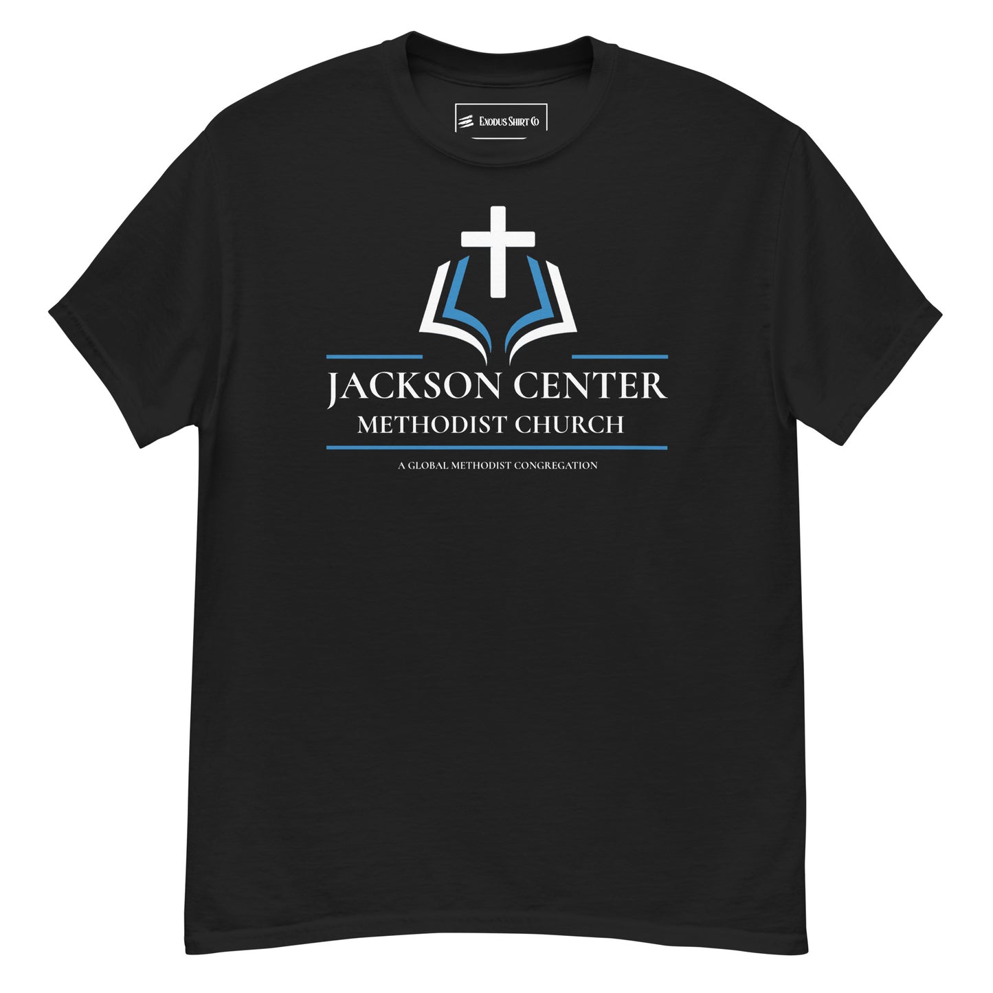 Jackson Center Methodist Unisex Classic Tee Black