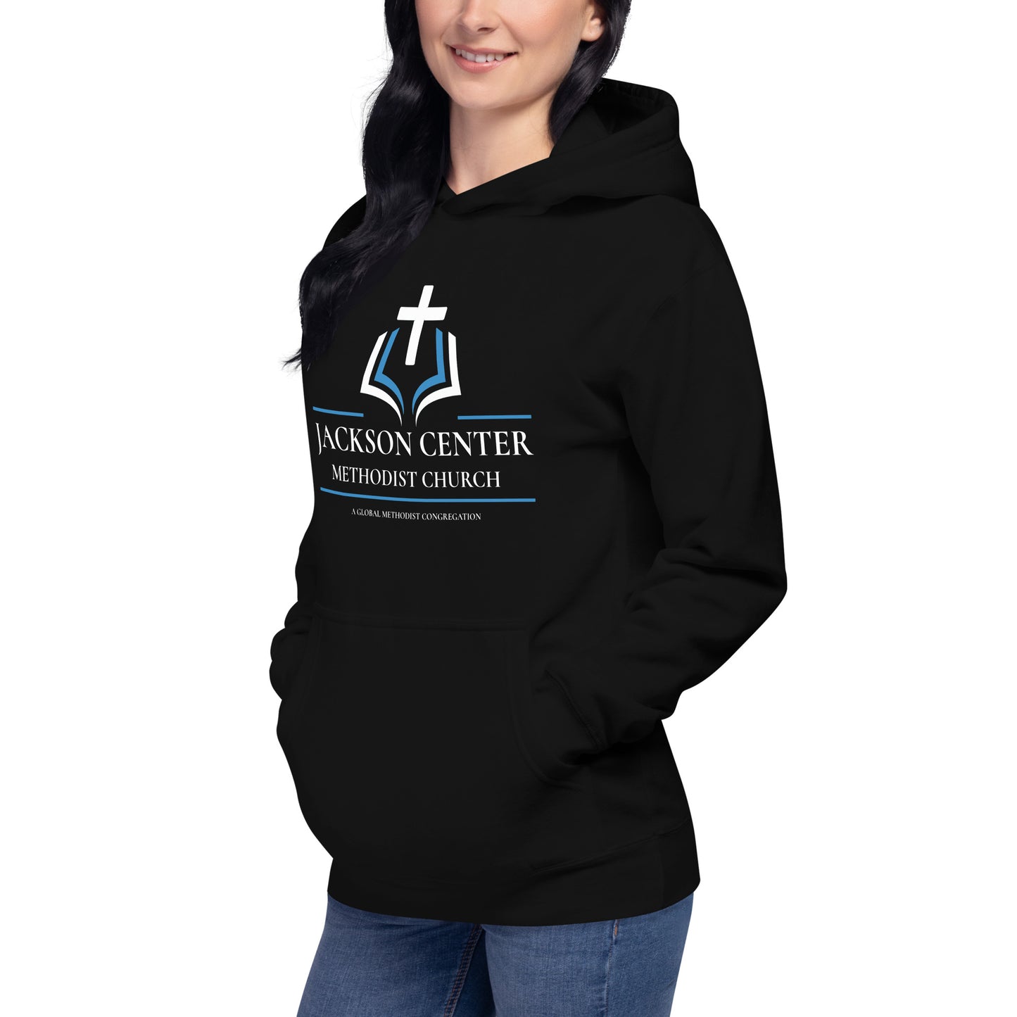 Jackson Center Methodist Unisex Hoodie Black