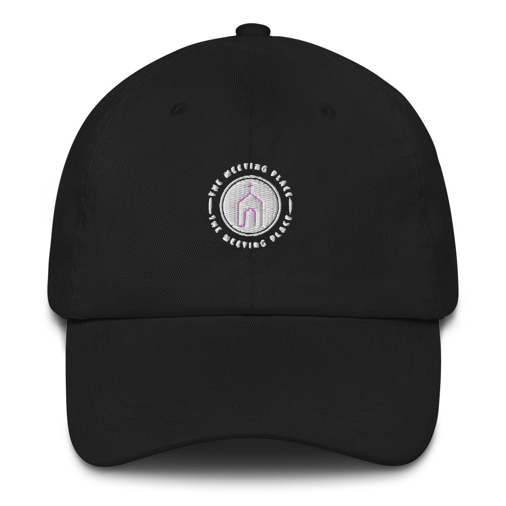 Black - The Meeting Place - Strap back hat