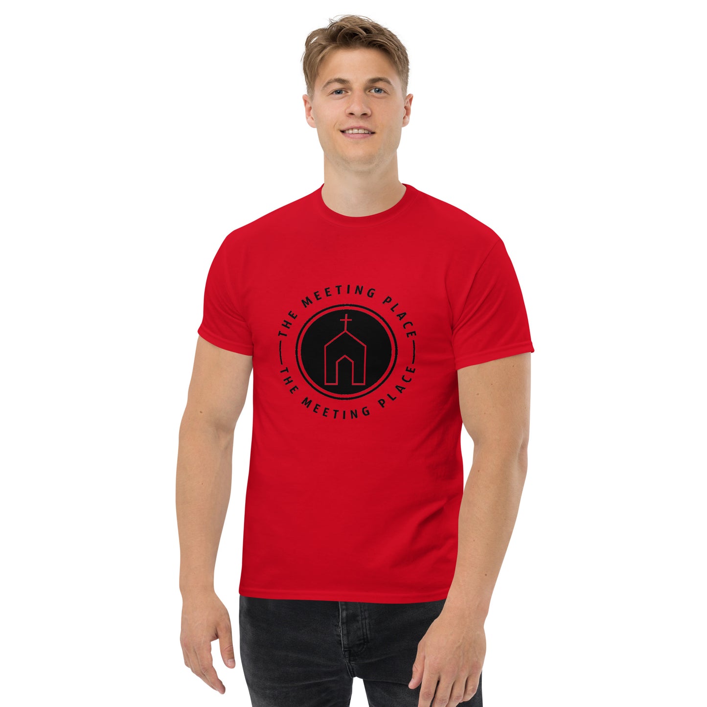 Red - The Meeting Place - Men's classic tee