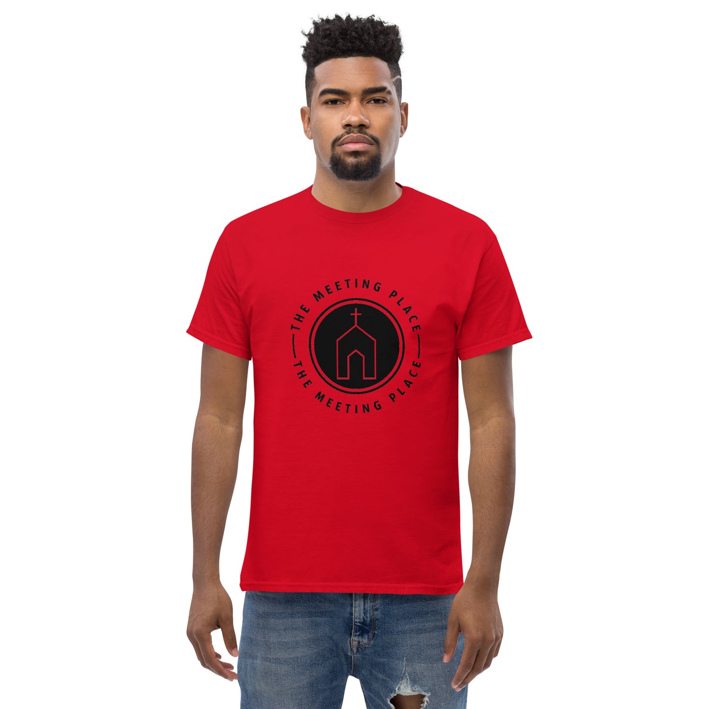 Red - The Meeting Place - Men's classic tee