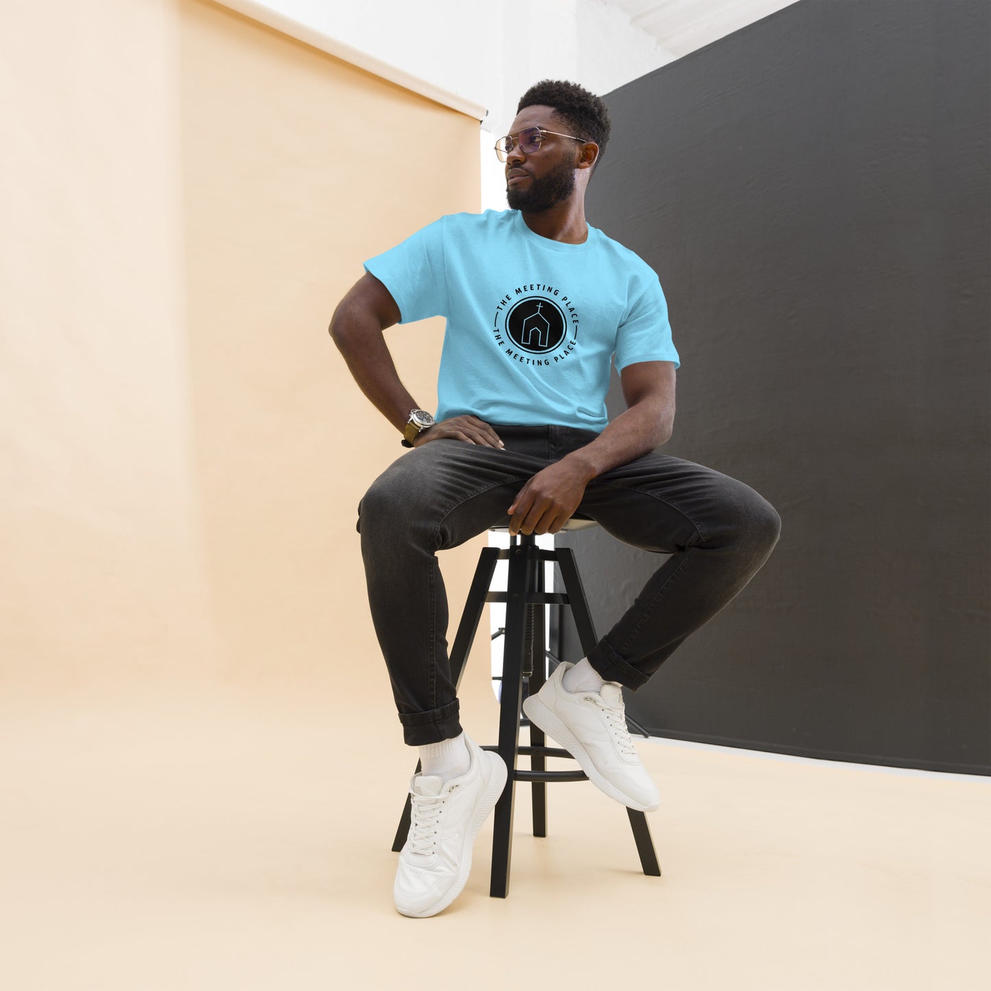 Sky - The Meeting Place - Men's classic tee