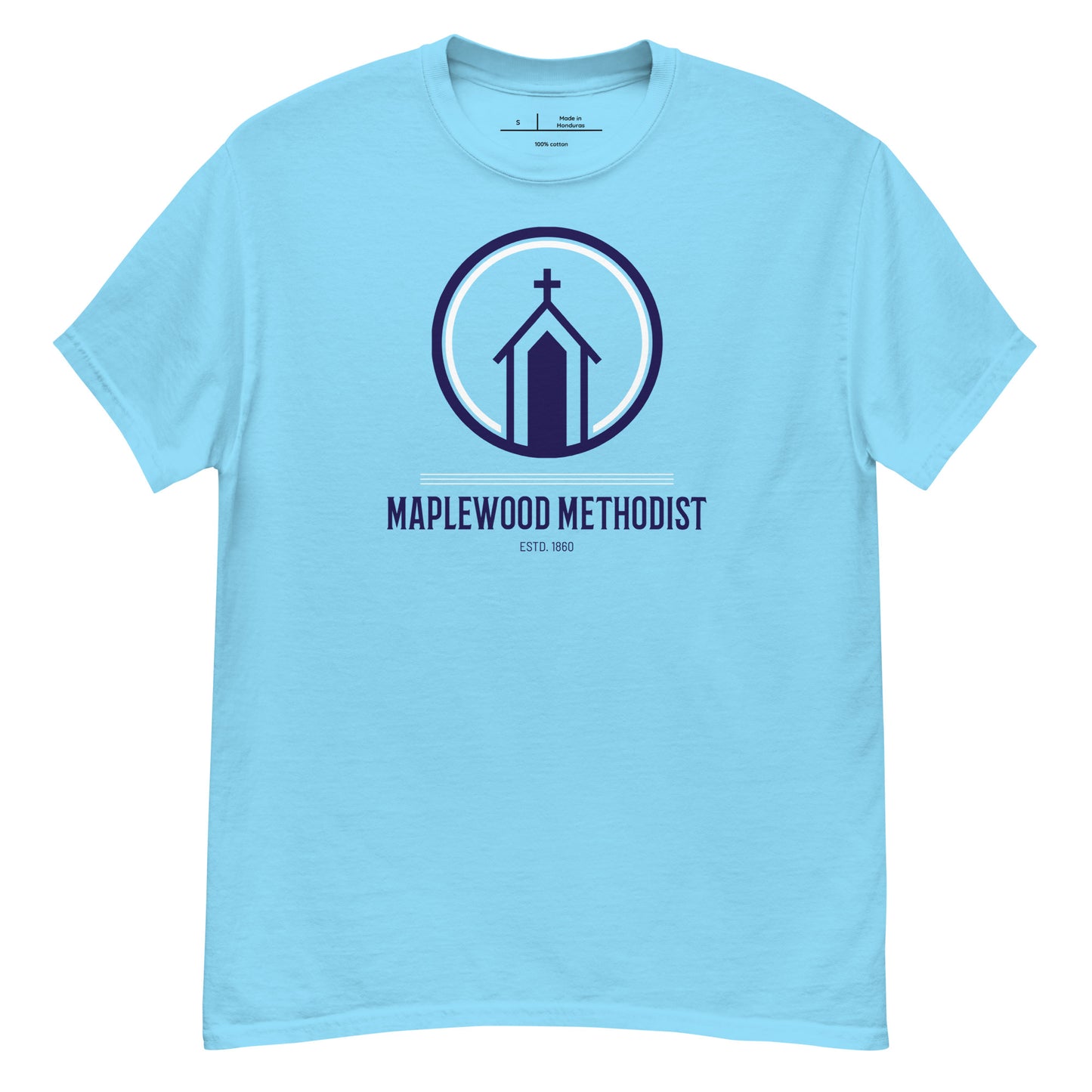 Maplewood Methodist - Light Blue Classic Tee