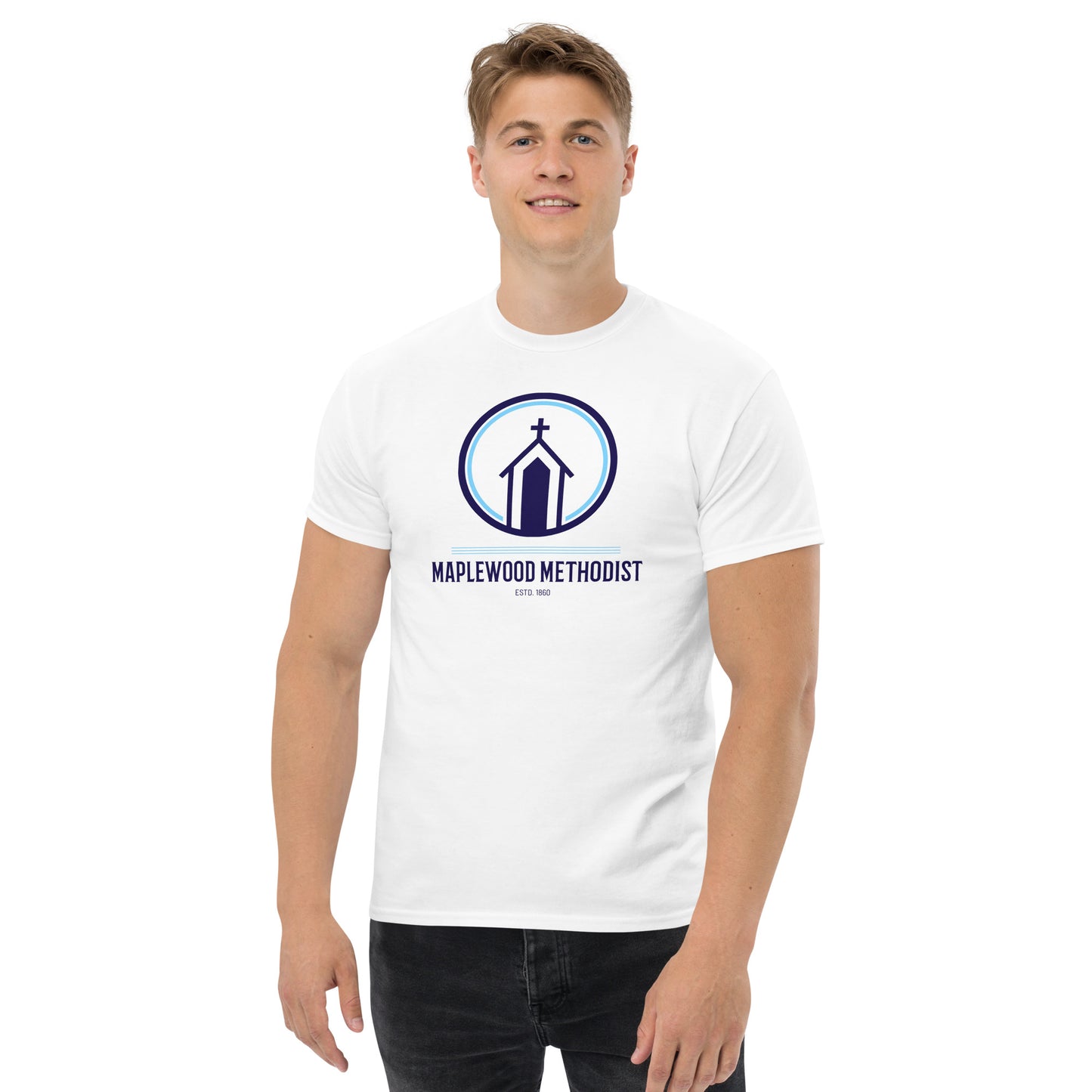 Maplewood Methodist - White Classic Tee