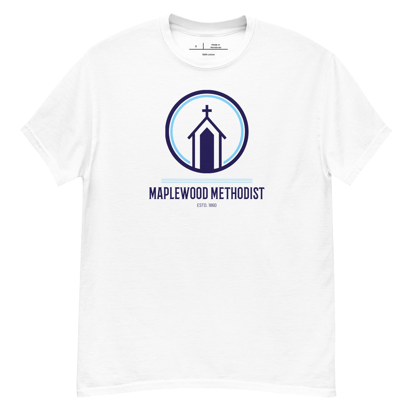 Maplewood Methodist - White Classic Tee