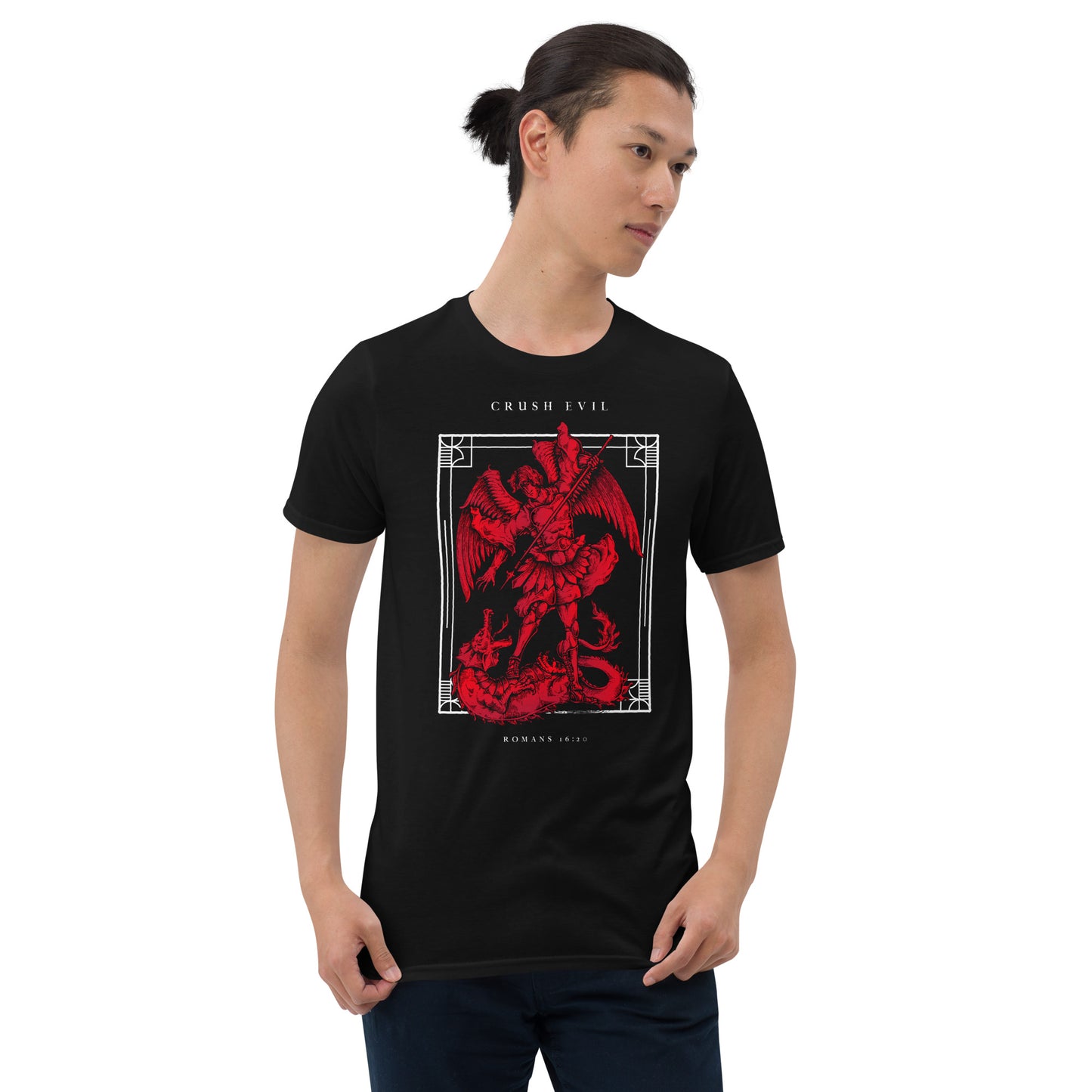 Crush Evil - Short-Sleeve Unisex T-Shirt