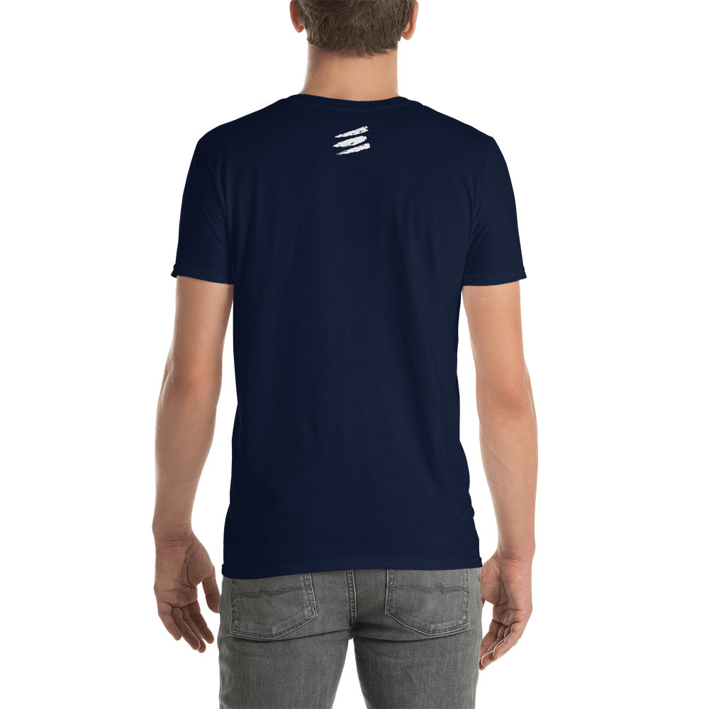 Fight The Good Fight - Navy - Short-Sleeve Unisex T-Shirt