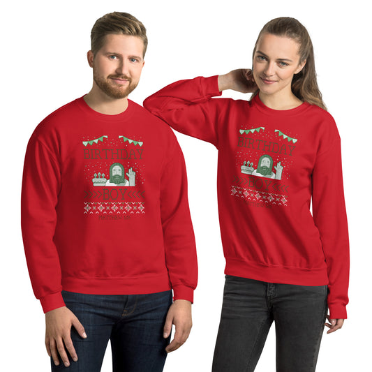 Birthday Boy Christmas - Unisex Sweatshirt