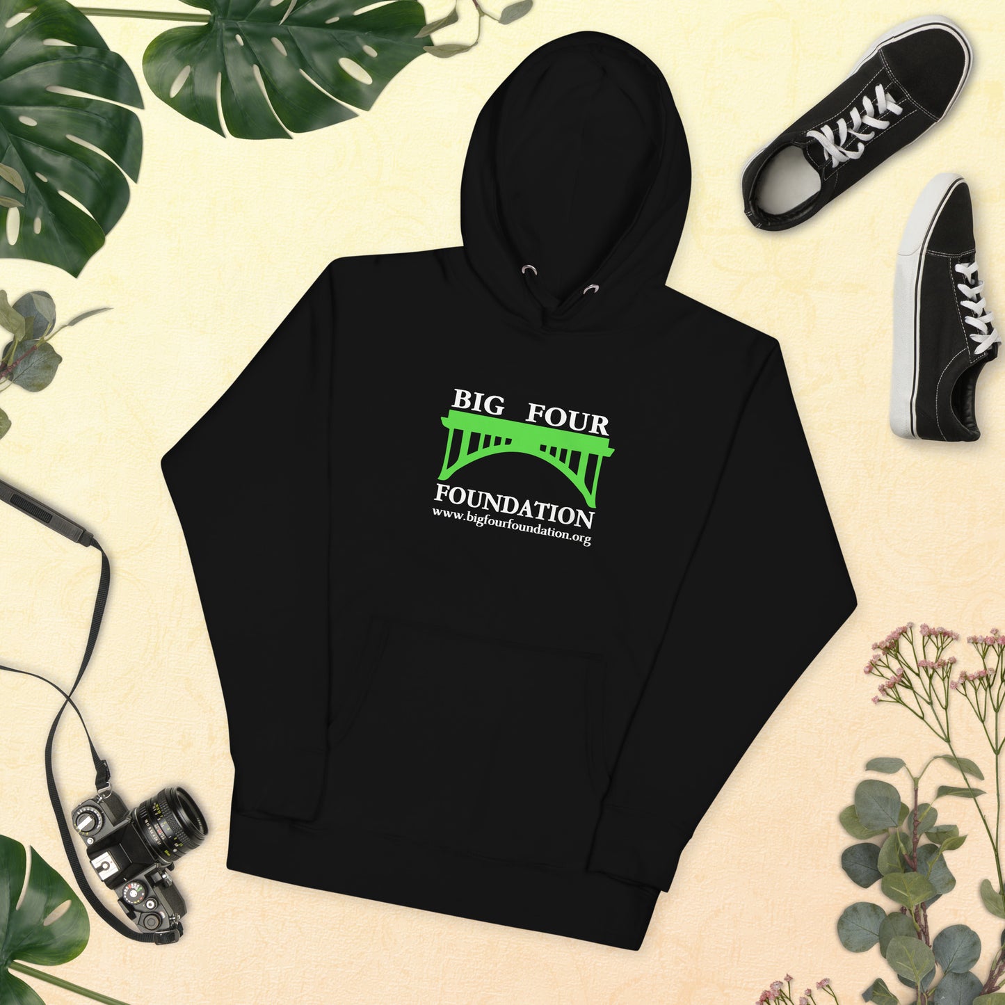 Black - Big Four Foundation - Unisex Hoodie