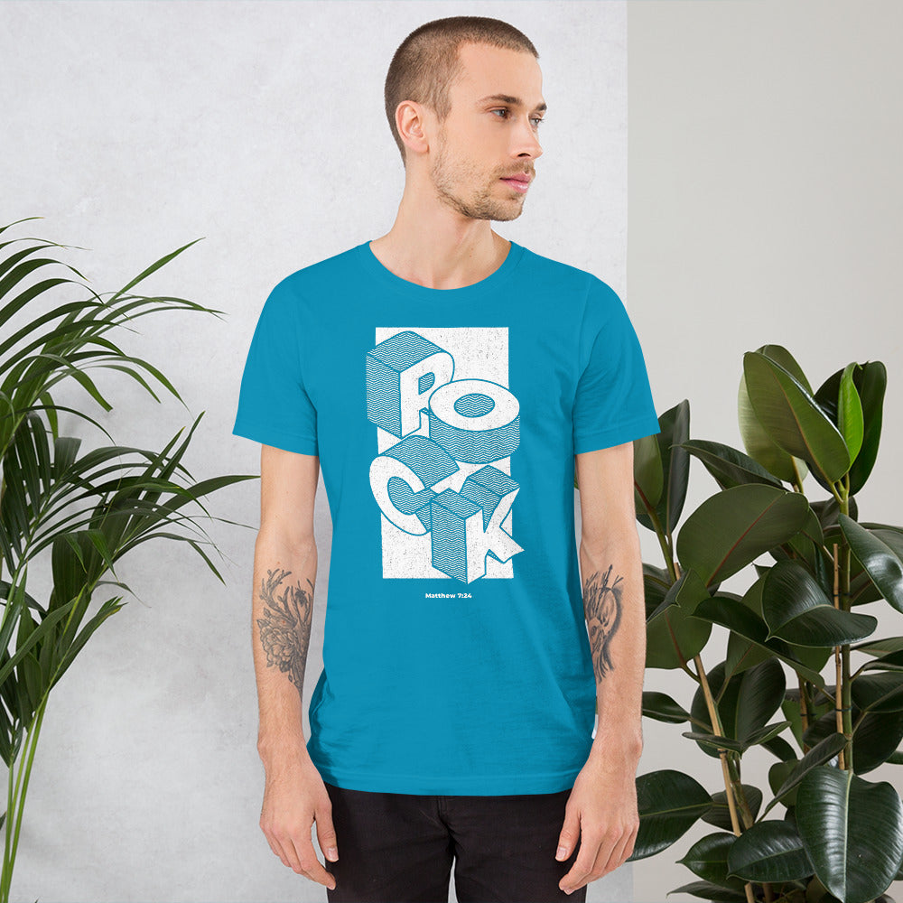 On The Rock Blue - Unisex t-shirt